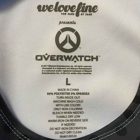 We Love Fine Overwatch Symmetra Skater Dress Pockets Cosplay Gamer Large - Picture 2 of 11